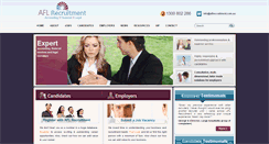 Desktop Screenshot of aflrecruitment.com.au